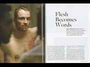 Click to view details and links for Flesh Becomes Words (Steve McQueen)
