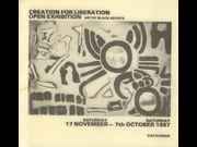 Click to view details and links for Creation for Liberation Open Exhibition Art by Black Artists 1987