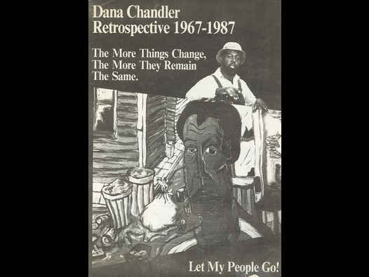 Dana Chandler Retrospective 1967 - 1987. Catalogue relating to an exhibition