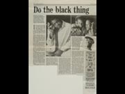 Click to view details and links for Do the black thing