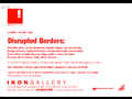 click to show details of Disrupted Borders - Ikon Gallery invite card