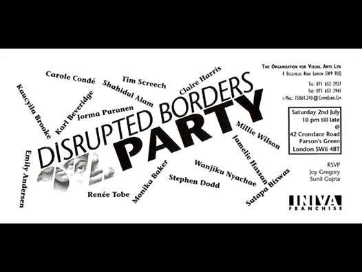 image of Disrupted Borders Party