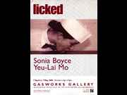 Click to view details and links for Licked: Sonia Boyce and Yeu-Lai Mo - poster