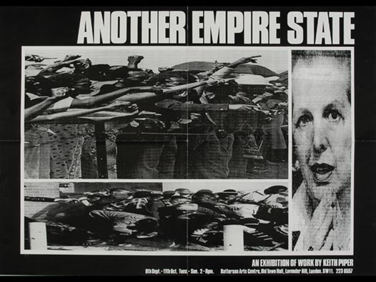 Another Empire State. Poster relating to an exhibition, 1987